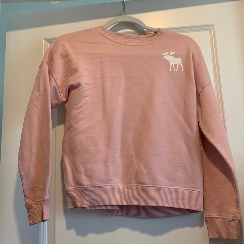 Pink Abercrombie Kids Sweatshirt